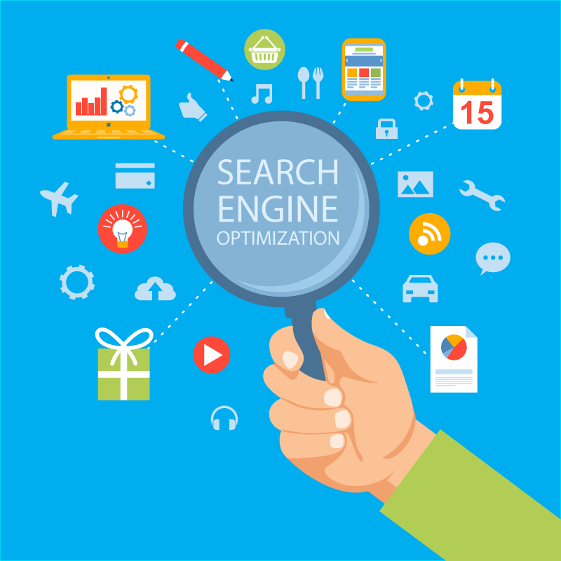 Search engine optimisation illustration